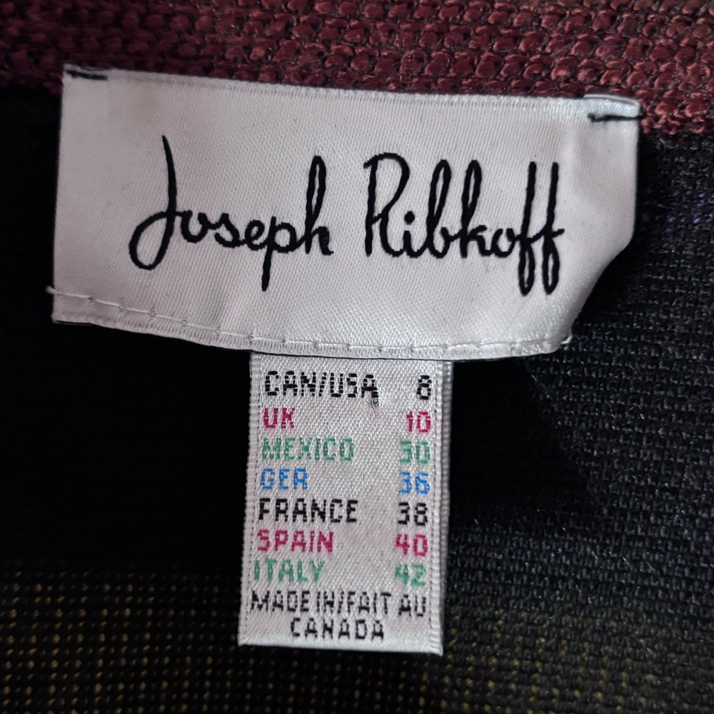 Joseph Ribkoff Multicoloured Asymmetrical Jacket - Picture 3 of 4